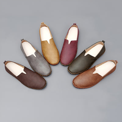 Jari™ | Stilrena läderloafers med tidlös självsäkerhet