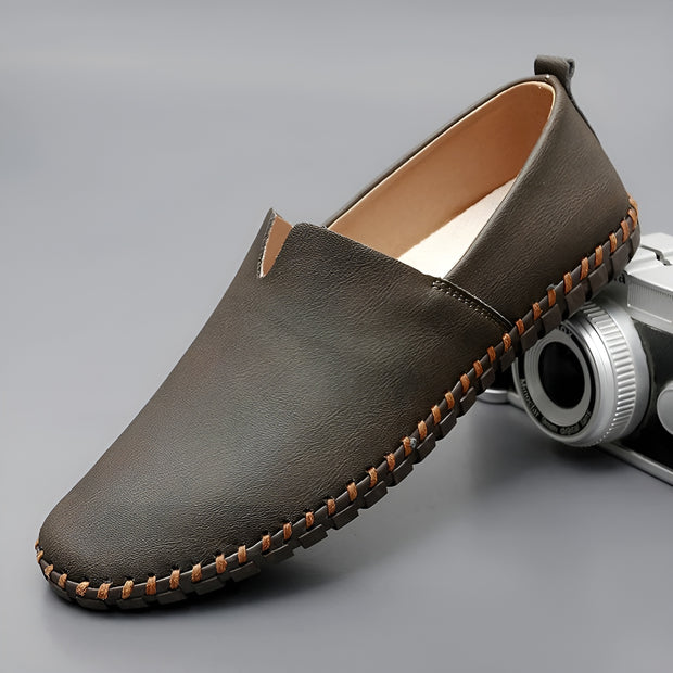 Jari™ | Stilrena läderloafers med tidlös självsäkerhet